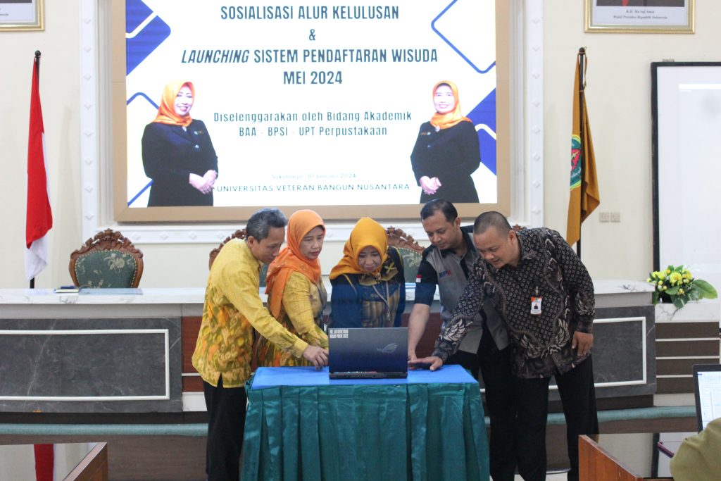 Sosialisasi Alur kelulusan dan Launching Sistem Pendaftaran Wisuda Mei 2024